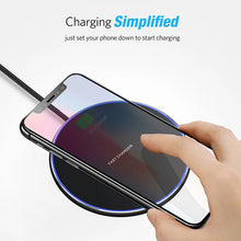 Load image into Gallery viewer, 15W Fast Wireless Charger Disc – Qi Charging Pad