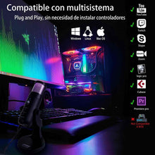 Load image into Gallery viewer, USB Microphone Desktop - High-Quality Plug-and-Play Recording