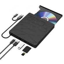 Load image into Gallery viewer, 5-in-1 Multi-Function Optical Drive – High-Speed USB CD DVD