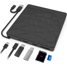 Load image into Gallery viewer, 5-in-1 Multi-Function Optical Drive – High-Speed USB CD DVD