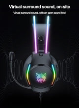 Load image into Gallery viewer, Pro, Gaming, Headset, RGB, Surround, Sound, Mic