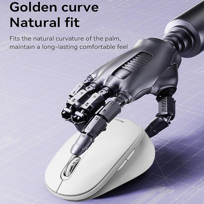 Wireless Mouse – Bluetooth Ergonomic High-Precision DPI Silent