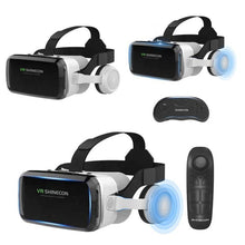 Load image into Gallery viewer, 3D VR Glasses with Bluetooth Remote – Immersive Virtual Reality Experience