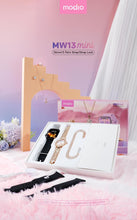Load image into Gallery viewer, Modio MW13 Mini Ladies Smart Watch 5 In 1 Diamond Style Jewellery