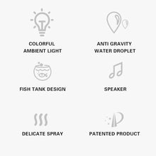 Load image into Gallery viewer, 4-in-1 Air Purification Bluetooth Humidifier and Aromatherapy Diffuser
