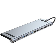 Load image into Gallery viewer, 100W 12-In-1 Laptop Docking Station - Expand to 3 Screens
