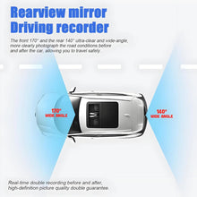 Load image into Gallery viewer, Mirror Dash Camera Front and Rear 1080P Full HD Video