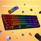 RGB Gaming Keyboard – Mechanical LED Backlit Wireless Fast