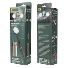 Load image into Gallery viewer, Wireless Live Bluetooth Selfie Stick with Remote Control JC-18H