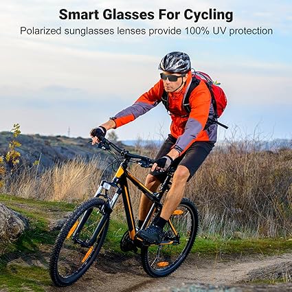 Bluetooth Smart Sunglasses – Wireless Audio Music Glasses