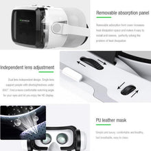 Load image into Gallery viewer, 3D VR Glasses with Bluetooth Remote – Immersive Virtual Reality Experience