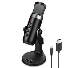 Load image into Gallery viewer, USB Microphone Desktop - High-Quality Plug-and-Play Recording