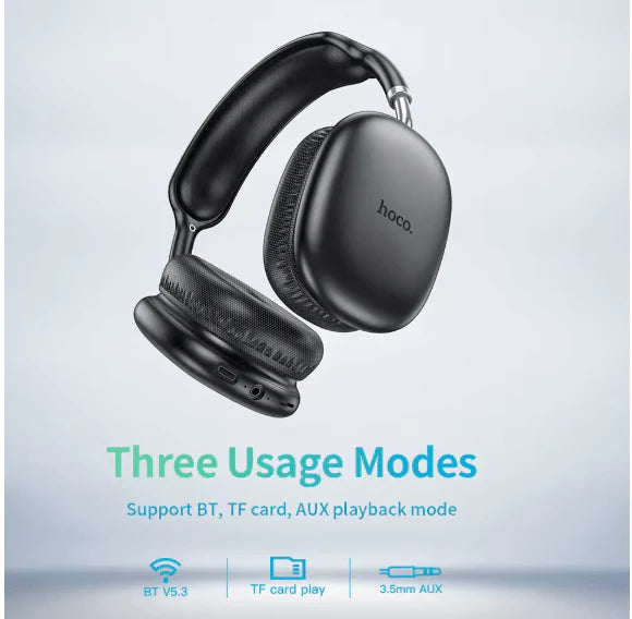 Hoco, W35, Wireless, Headset, HD, Sound, Bluetooth