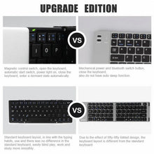 Load image into Gallery viewer, Pocket, Folding, Keyboard, Bluetooth, Travel, Slim