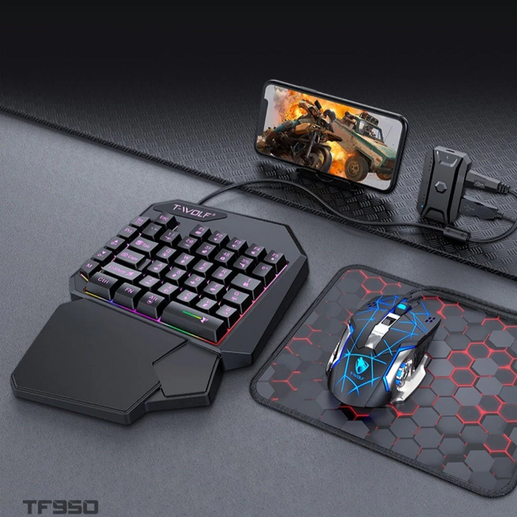 Lei Lang, TF900, Single Hand, Mouse, Keyboard, Suit
