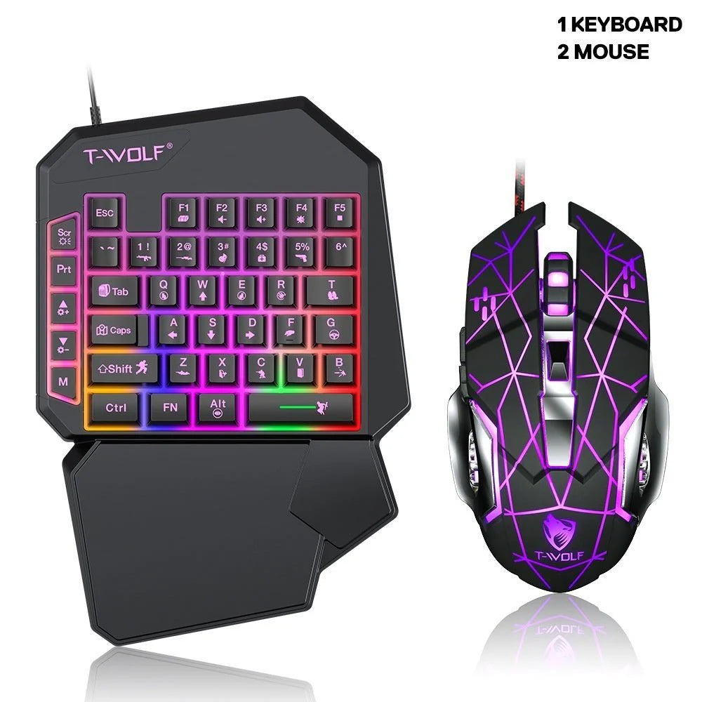 Lei Lang, TF900, Single Hand, Mouse, Keyboard, Suit
