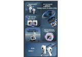 Smart, Headphones, LCD, Display, Wireless, Noise, Cancel