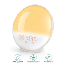 Load image into Gallery viewer, Smart APP WiFi 7-Color Digital Wake-Up Alarm Clock