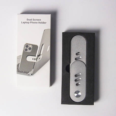 2-in-1 Cooling Bracket, Foldable, Aluminum Stand