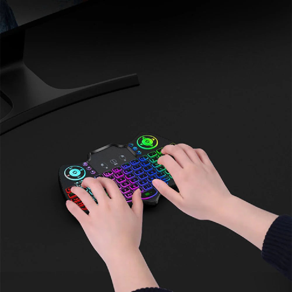 V18, Wireless, Mini, Keyboard, Mouse, Remote, Control