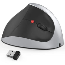 Load image into Gallery viewer, Vertical, Wireless, Ergonomic, Mouse, Rechargeable, USB