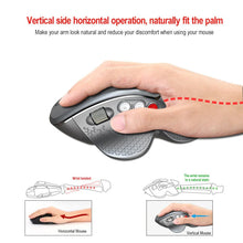Load image into Gallery viewer, Wireless, Vertical, Mouse, Ergonomic, Side, Roller, DPI